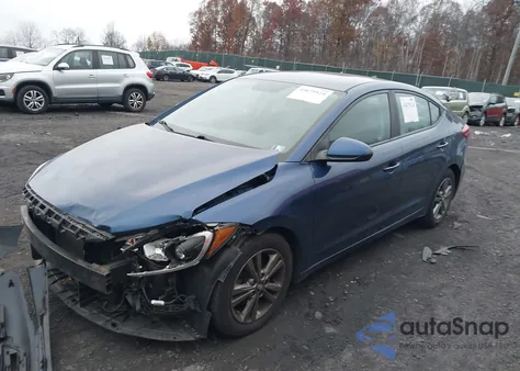 2017 Hyundai Elantra Se из США, поврежденный, VIN 5NPD84LF1HH000766